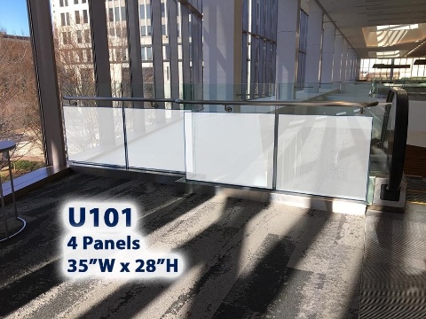 Picture of U101-Glass railing cling