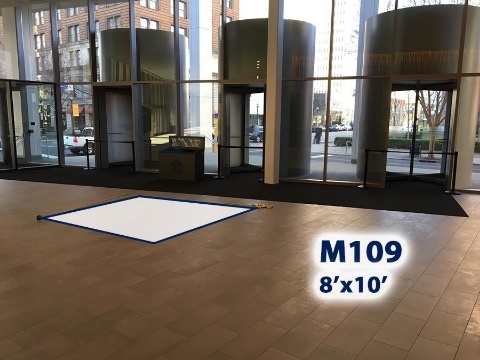 Picture of M109-Main entrance floor cling