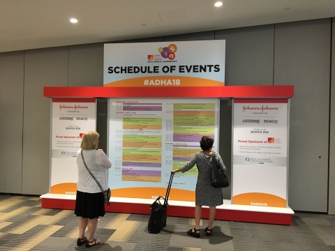 Picture of Schedule of Events Board